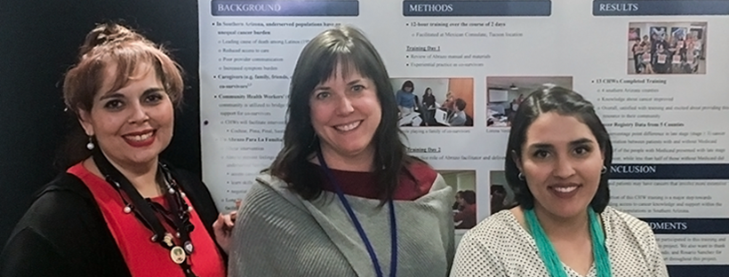 Lorena Verdugo, Dr. Julie Armin, and Juanita Trejo